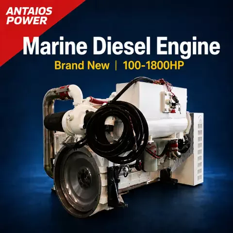 Фото серии двигателей Cummins Marine Main Propulsion