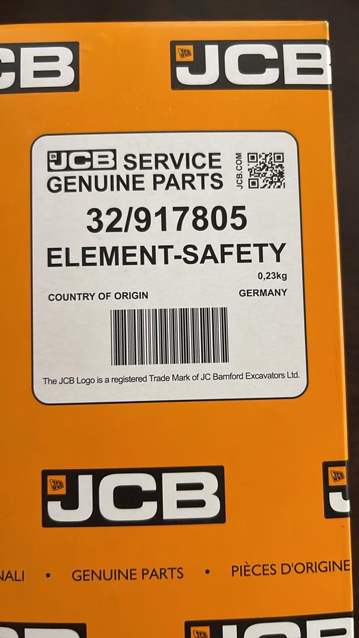 Защитный элемент воздушного фильтра JCB 32/917805 — фото 1