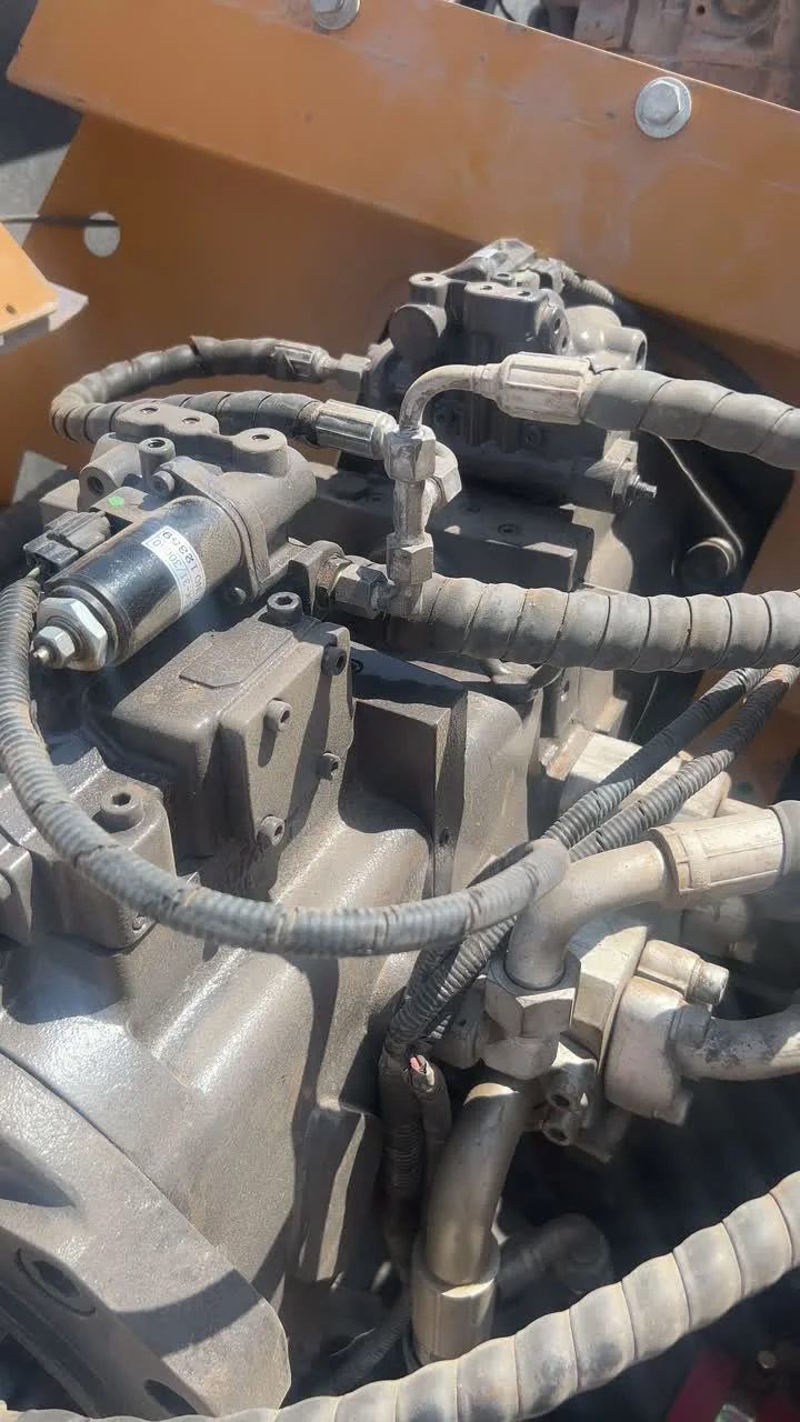 Узел гидронасоса на SANY SY365H из материалов реального ремонта ACA Hydraulic