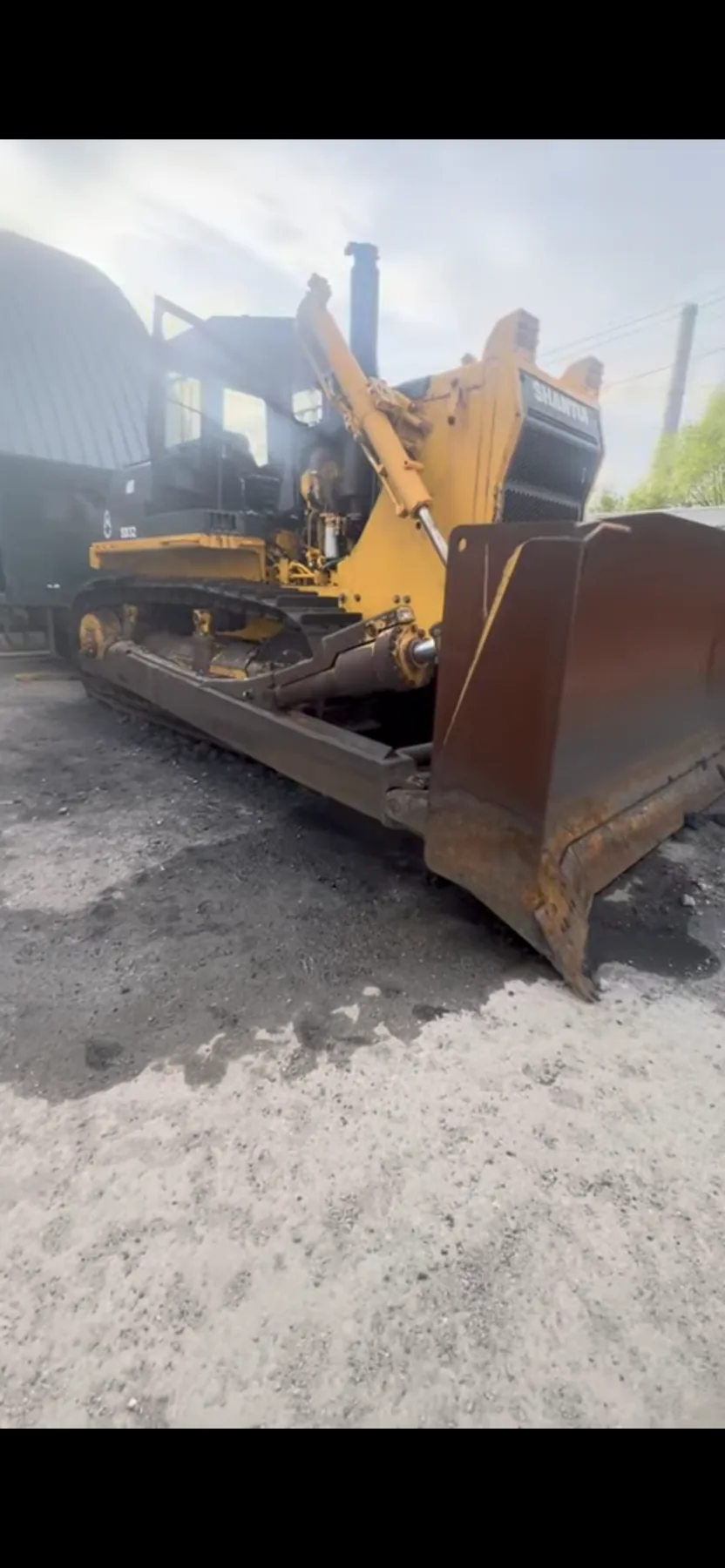 Работы по гидравлической системе SHANTUI SD32